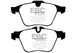 EBC 13-15 Jaguar XF 3.0 Supercharged Redstuff Front Brake Pads - My Store