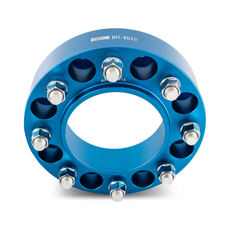 Mishimoto Borne Off-Road Wheel Spacers - 8X170 - 125 - 50mm - M14 - Blue - Mammoth Racing -