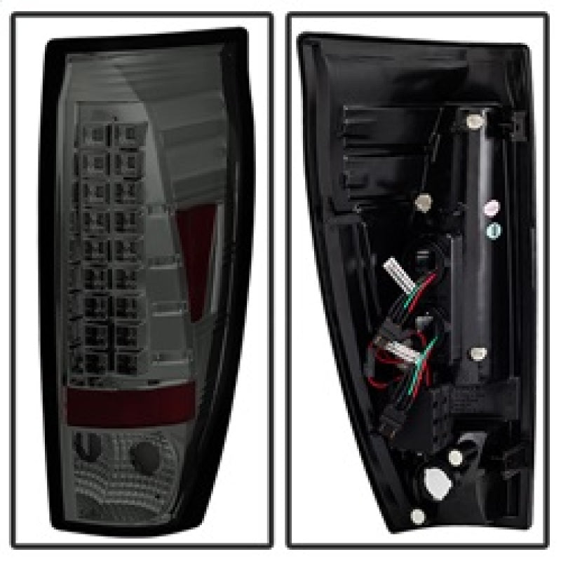 Spyder Chevy Avalanche 02-06 LED Tail Lights Smoke ALT-YD-CAV02-LED-SM - Mammoth Racing -