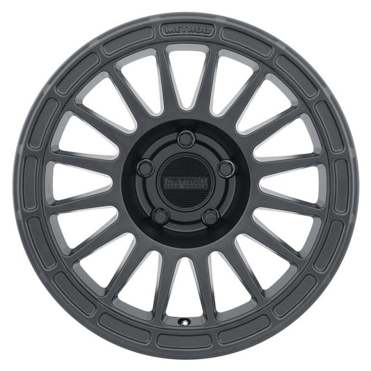Method Mr314 17x7.5 +25mm Offset 5x120 70.1mm CB Matte Black Wheel - Mammoth Racing -