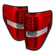 Spyder Ford F150 09-14 LED Tail Lights Red Clear ALT-YD-FF15009-LED-RC - Mammoth Racing -