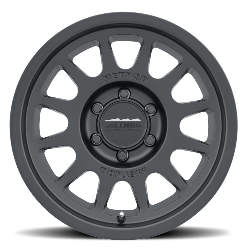 Method Mr703 17x8.5 0mm Offset 6x135 87mm CB Matte Black Wheel - Mammoth Racing -