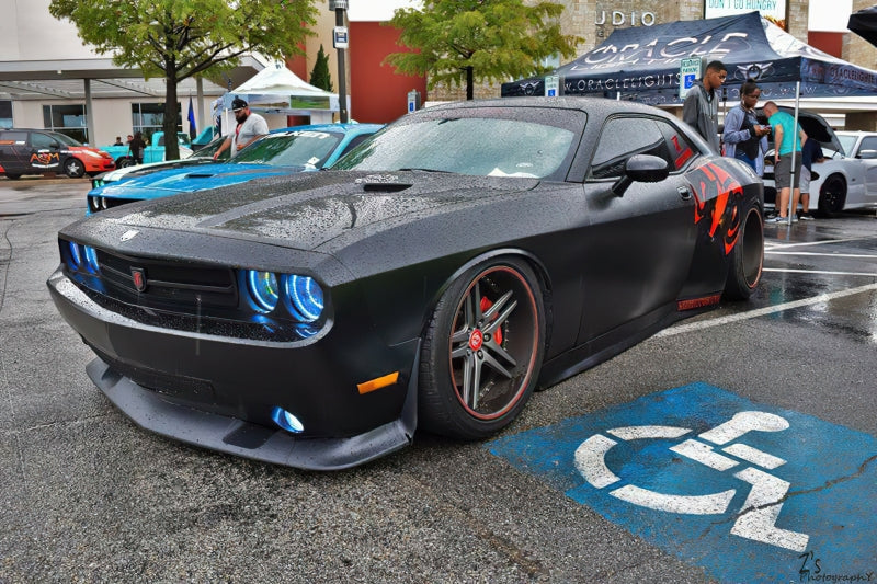 Oracle 08-14 Dodge Challenger Dynamic Surface Mount Headlight/Fog Light Halo Kit COMBO - ColorSHIFT - Mammoth Racing -