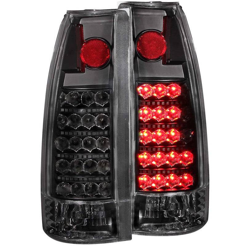 ANZO 1999-2000 Cadillac Escalade LED Taillights Black - My Store