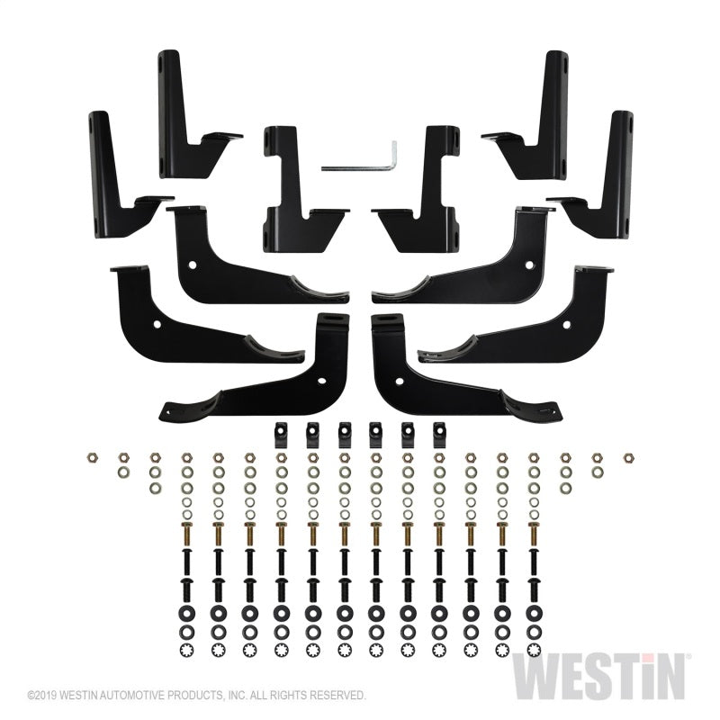 Westin 20-22 Jeep Gladiator PRO TRAXX 4 Oval Nerf Step Bars - Black - Mammoth Racing -