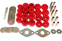 Energy Suspension 96-99 Toyota 4Runner 2WD/4WD Red Body Mount Bushing Set - Mammoth Racing -