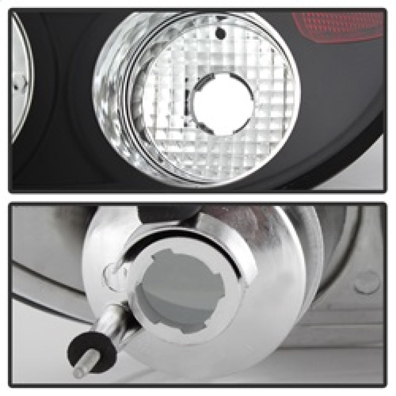 Spyder Hyundai Tiburon 03-05 Euro Style Tail Lights Black ALT-YD-HYT03-BK - Mammoth Racing -