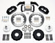 Wilwood Narrow Superlite 6R Front Hub Kit 12.88in Large GM 57-70 Drop Spindle - Mammoth Racing -
