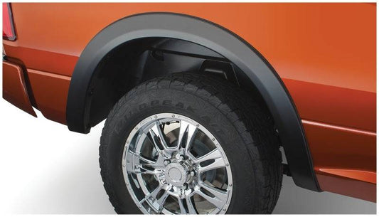 Bushwacker 10-18 Dodge Ram 2500 Fleetside OE Style Flares 2pc 67.4/76.3/96.3in Bed - Black - Mammoth Racing -