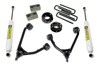 Superlift 14-18 Chevy Silv 1500 2WD 3.5in Lift Kit w/ Alum/Stamped Steel Control Arms & Rear Shocks - Mammoth Racing -