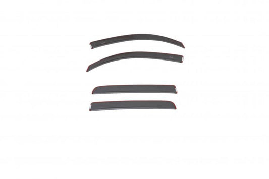 AVS 16-18 Toyota Tacoma Access Cab Low Profile Color Match Ventvisors 4pc - Magnetic Grey Metallic - My Store