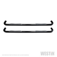 Westin 2019 Chevrolet Silverado/Sierra 1500 Crew Cab E-Series 3 Nerf Step Bars - Black - Mammoth Racing -