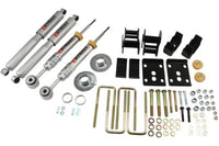 Belltech Lowering Kit 09-13 Ford F150 Ext Cab/Quad Cab Short Bed 2WD 2in or 3in F/4in Rear w/ Shocks - Mammoth Racing -