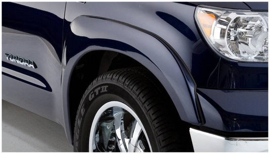 Bushwacker 07-13 Toyota Tundra OE Style Flares 2pc Fits w/ Factory Mudflap - Black - Mammoth Racing -