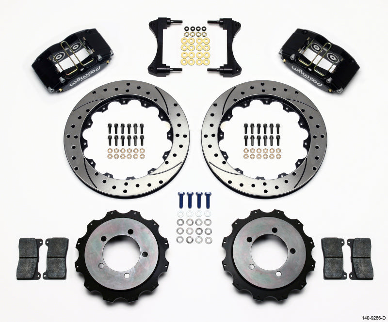 Wilwood Dynapro Radial Rear Kit 13.00in Drilled Mitsubishi EVO Viii - My Store