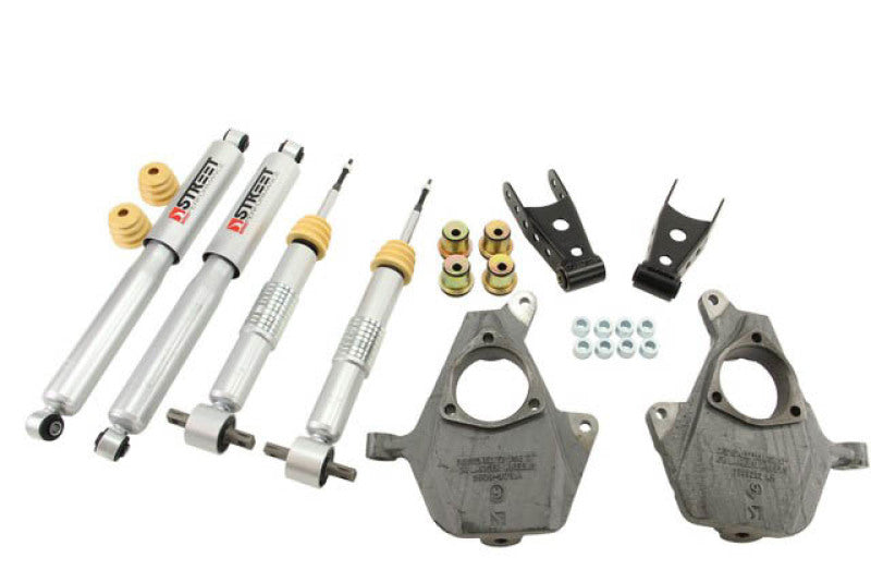 Belltech Lowering KIT 2014 Silverado/Sierra All Cabs 2WD 2in Front/2in or 3in Rear w/ Street Shocks - Mammoth Racing -