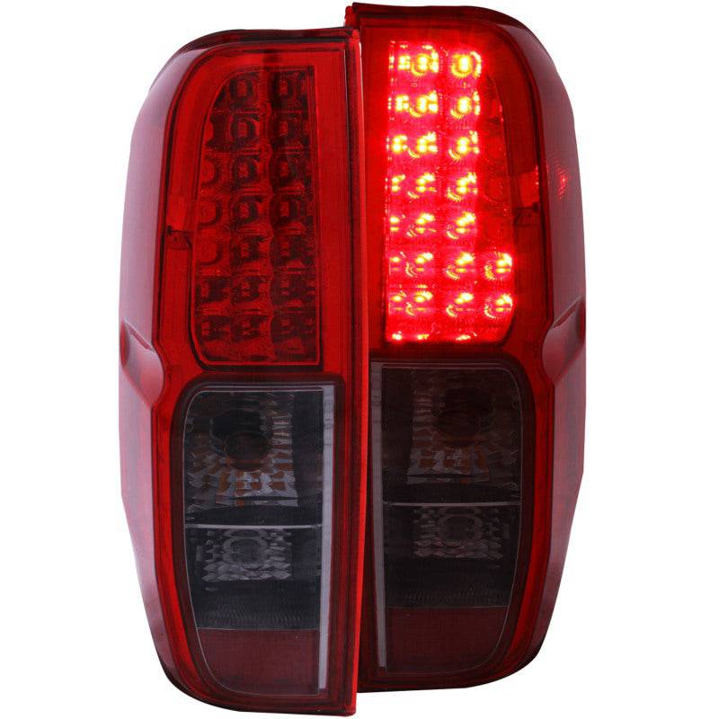 ANZO 2005-2008 Nissan Frontier LED Taillights Red/Smoke - My Store
