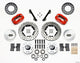 Wilwood Forged Dynalite Front Kit 11.00in Drilled Red 70-78 Camaro - Mammoth Racing -