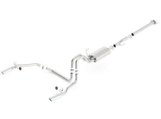Borla 11-14 Ford F-150 3.5L V6 EcoBoost AT 2/4WD 2/4dr Touring SS Catback Exhaust System - My Store