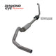 Diamond Eye KIT 4in TB SGL SS: 94-97 FORD 7.3L F250/F350 PWRSTROKE NFS W/ CARB EQUIV STDS - Mammoth Racing -
