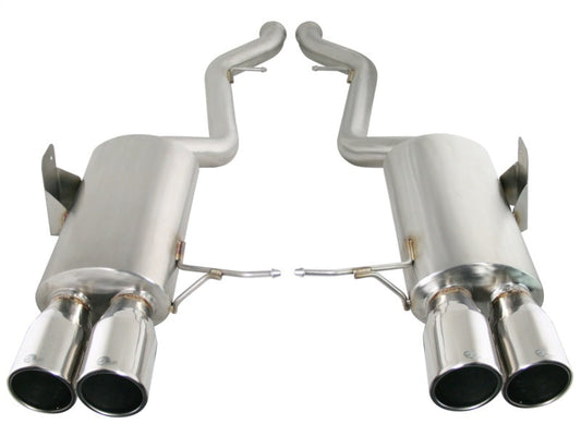aFe MACHForce XP Exhaust Cat-Back 2.5in Dia SS-304 Polished Tips 07-13 BMW M3 (E92/93) V8 4.0L - Mammoth Racing -