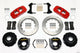 Wilwood Aero4 Rear P-Brake Kit 14.00in Red 2005-2014 Mustang - Mammoth Racing -