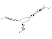 Borla 10-13 Chevy Camaro SS 6.2L V8 Single RoundTip Split Rear Exit S-Type Catback Exhaust - My Store