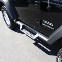 Westin/HDX 07-17 Jeep Wrangler 2Dr Drop Nerf Step Bars - Textured Black - Mammoth Racing -
