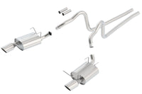 Borla 2011 Ford Mustang 3.7L 6cyl 6spd RWD SS S-Type Catback Exhaust - My Store