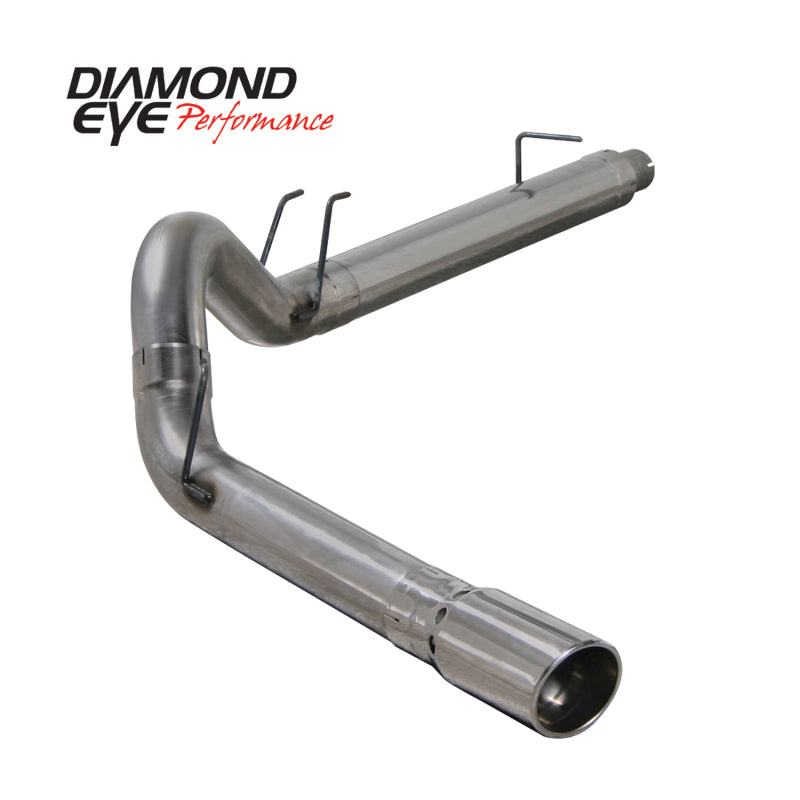 Diamond Eye KIT 5in DPF-BACK SGL SS 08-09 6 4L F250-F350 PCKGD BX46X14X14OD EL-PL - Mammoth Racing -