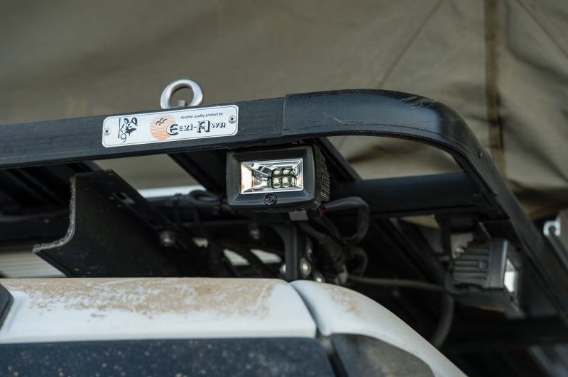 KC HiLiTES C-Series C2 LED 2in. Backup Area Flood Light 20w (Pair Pack System) - Black - Mammoth Racing -