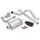 Banks Power 07-11 Jeep 3.8L Wrangler - 2dr Monster Exhaust System - SS Single Exhaust w/ Black Tip - Mammoth Racing -