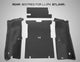 BedRug 03-06 Jeep LJ Unlimited Rear 4pc BedTred Cargo Kit (Incl Tailgate & Tub Liner) - Mammoth Racing -