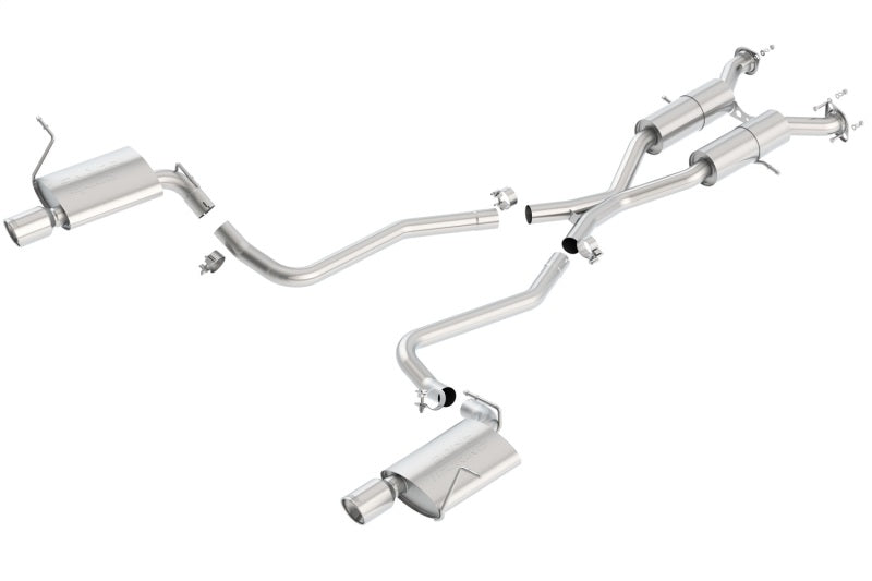 Borla 11-16 Jeep Grand Cherokee Limited/Laredo 5.7L 8cyl 4WD/RWD SS Catback Exhaust - My Store