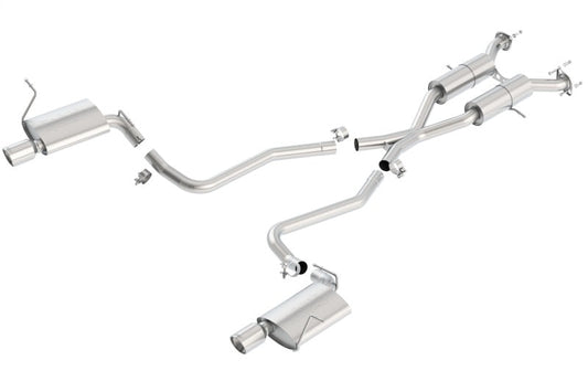 Borla 11-16 Jeep Grand Cherokee Limited/Laredo 5.7L 8cyl 4WD/RWD SS Catback Exhaust - My Store