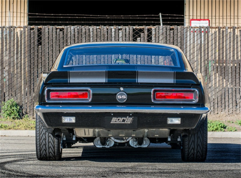 Borla Big Block Chevrolet 396/402/427 2.5in Offset Inlet / 2.5in Center Outlet Crate Muffler - My Store