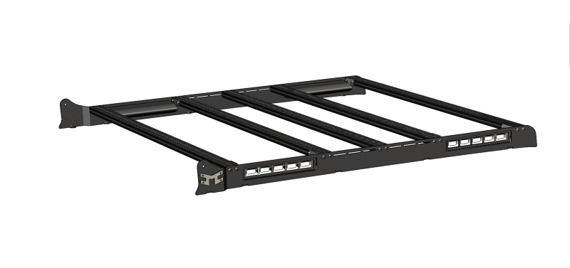 KC HiLiTES 18-19 Jeep Wrangler JL Unlimited M-Racks (Roof Rack Only/No Lights) - Mammoth Racing -