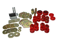 Energy Suspension 18-20 Jeep Wrangler JL Body Mount Set With Hardware - Red - Mammoth Racing -