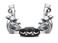 Akrapovic 10-15 Ferrari 458 Italia/458 Spyder Slip-On Line (Titanium) w/ Carbon Tips - My Store