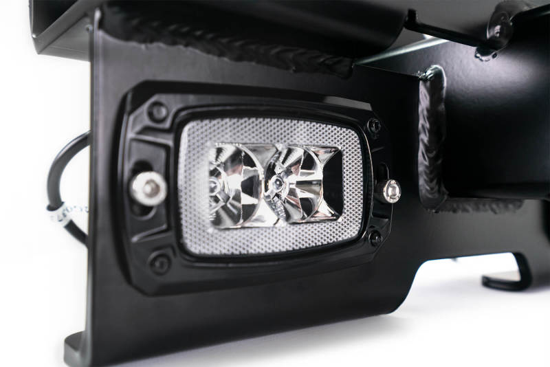 DV8 Offroad 07-21 Jeep Wrangler (JK/JL) Bolt-On Hitch w/ Lights - Mammoth Racing -