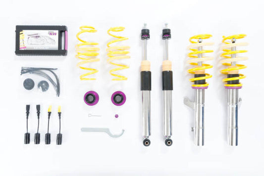 KW Coilover Kit V3 16+ Audi TTRS Quattro w/ Magnetic Ride (Incl.Magnetic Ride Cancellation Unit) - Mammoth Racing -