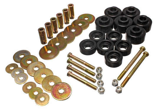 Energy Suspension 97-03 Ford F-100/F-150 2WD/F250 2WD & L-Duty Black Body (Cab) Mount Set - My Store