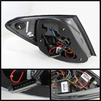 Spyder Mercedes Benz W204 C-Class 08-11 LED Tail Lights Incandescent - Smke ALT-YD-MBZC08-LED-SM - Mammoth Racing -