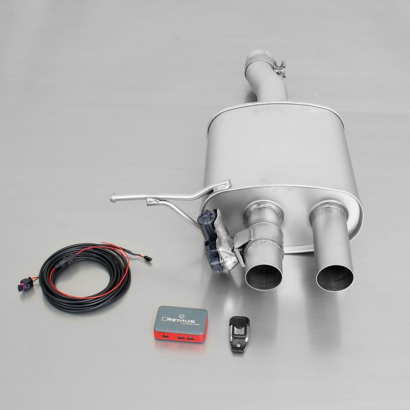 Remus 2014 Mini Cooper S F56 (Not For Facelift Models) 2.0L Turbo Axle Back Exhaust (Tail Pipes Req) - Mammoth Racing -