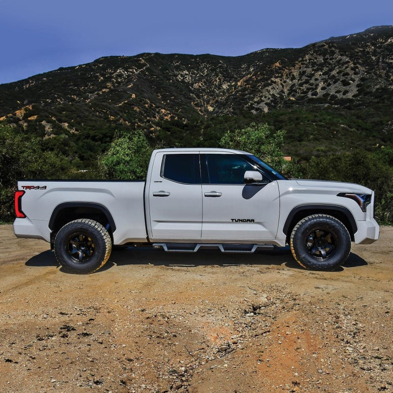 Westin/HDX 2022 Toyota Tundra Double Cab Drop Nerf Step Bars - Textured Black - Mammoth Racing -