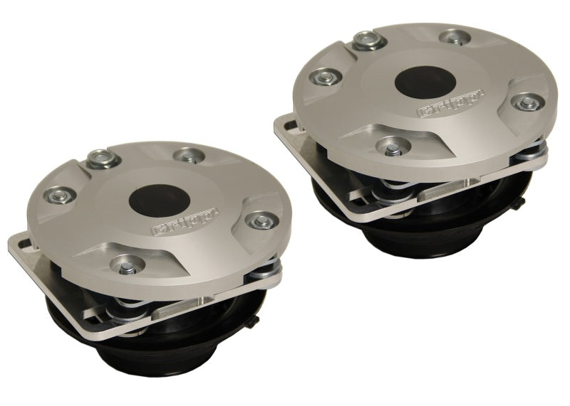 BBK 05-14 Mustang Caster Camber Plate Kit - Silver Anodized Finish - My Store