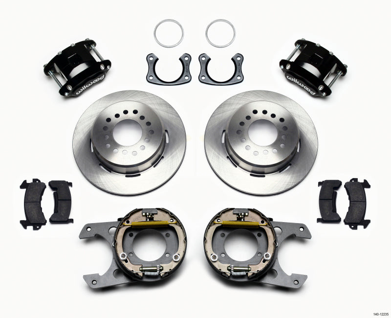 Wilwood D154 P/S Park Brake Kit New Big Ford 2.50in Off Front Mount - Mammoth Racing -