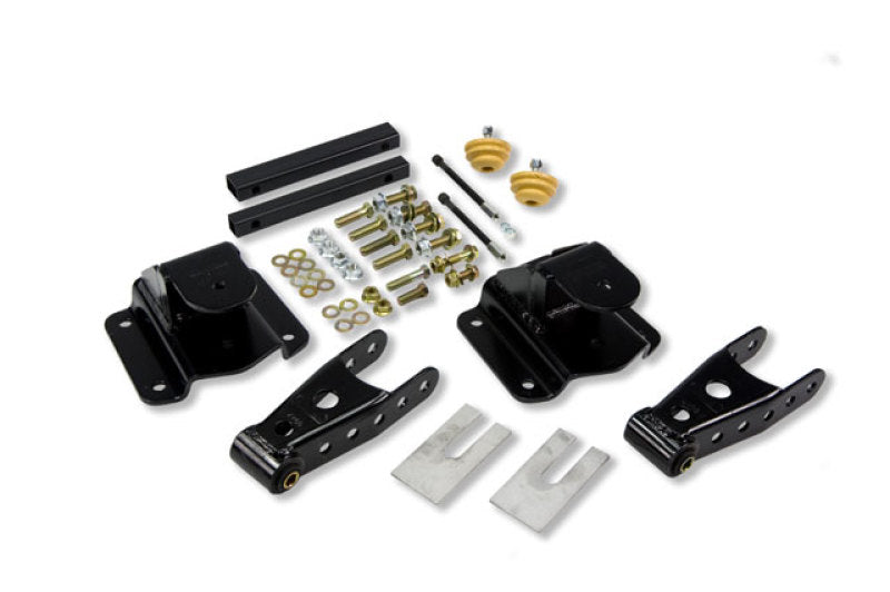 Belltech Shackle AND Hanger KIT 94-99 RAM 1500 XtdCab 4inch - Mammoth Racing -