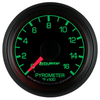 Autometer Factory Match Ford 52.4mm Full Sweep Electronic 0-1600 Deg F EGT/Pyrometer Gauge - My Store