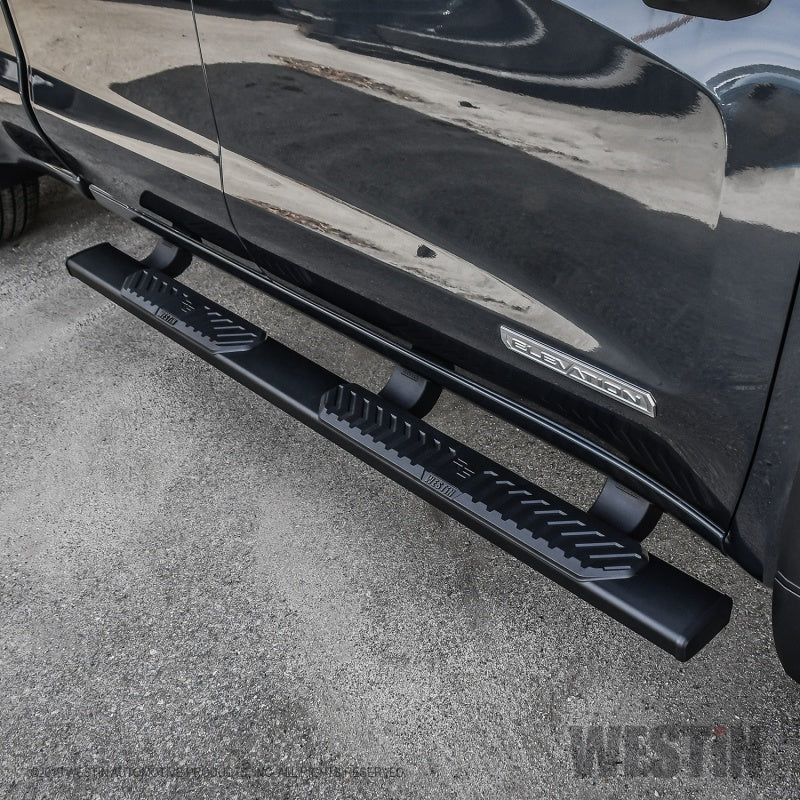 Westin 19-22 Chevrolet Silverado 1500 DC R5 Nerf Step Bars - Blk - Mammoth Racing -
